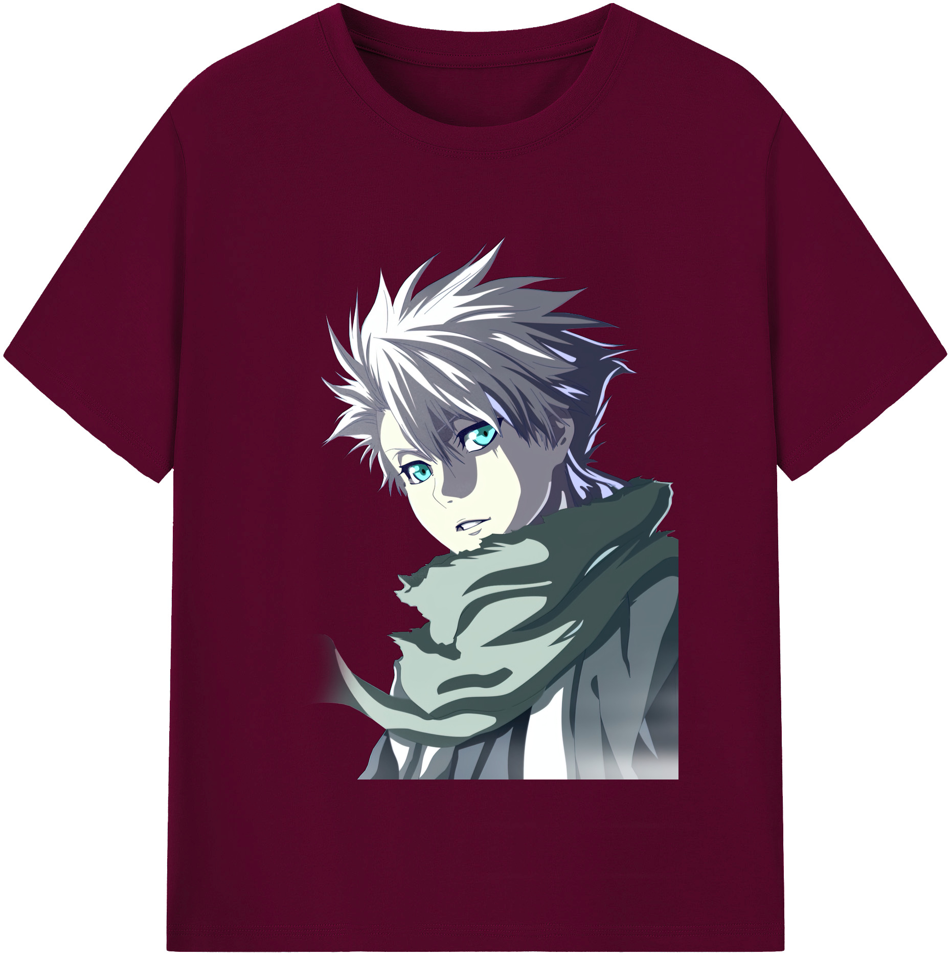 （画像用） ブリーチ 日番谷冬獅郎（ひつがや とうしろう） BLEACH Hitsugaya Toushirou レディースカジュアルプリントTシャツ（綿100％）